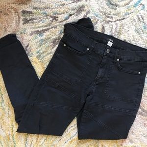 Urban BDG black moto pants